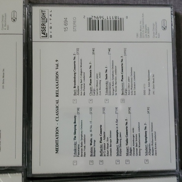 Meditation Classical Relaxation 10 Volume CD Set - Picture 14 of 15